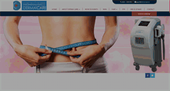 Desktop Screenshot of derma-care.in